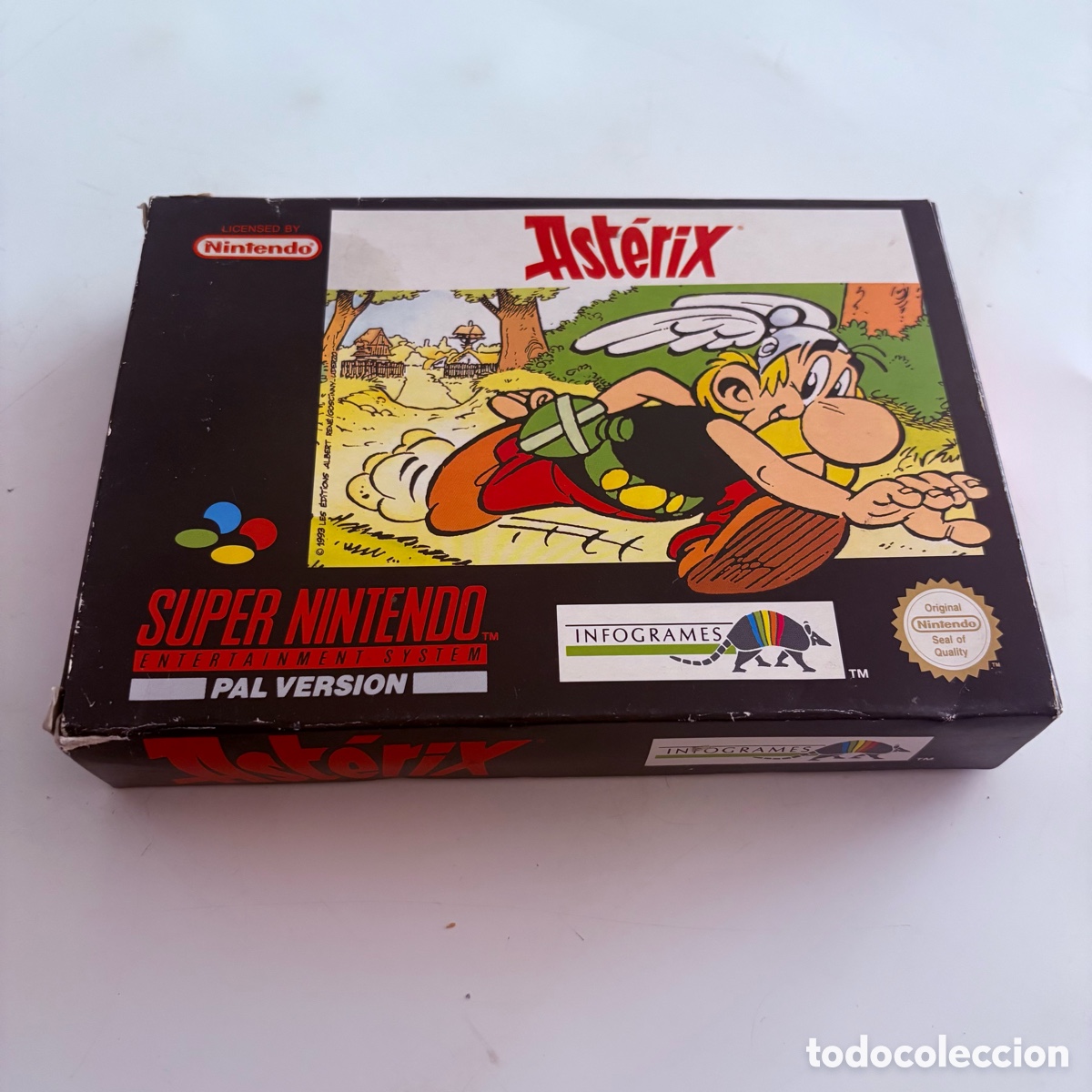 Videojuegos y Consolas: JUEGO NUEVO A ESTRENAR SUPER NINTENDO ASTERIX EDICION ESPA&Ntilde;OLA SNES