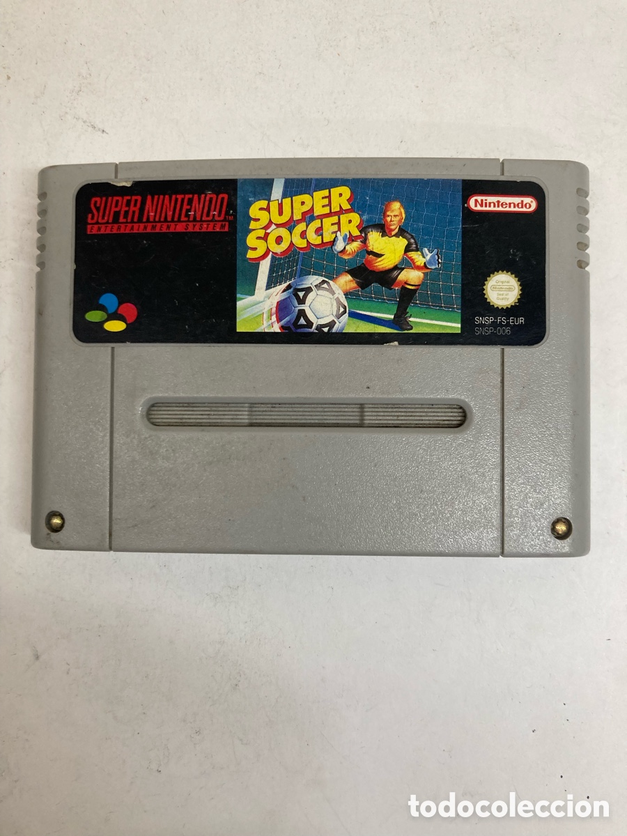 Videospiele und Konsolen: juego Super Soccer para la consola Super Nintendo Entertainment System