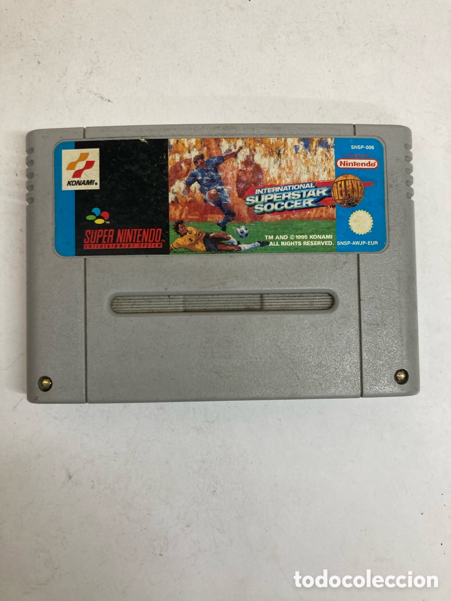 Videospiele und Konsolen: juego International Superstar Soccer Deluxe para la consola Super Nintendo