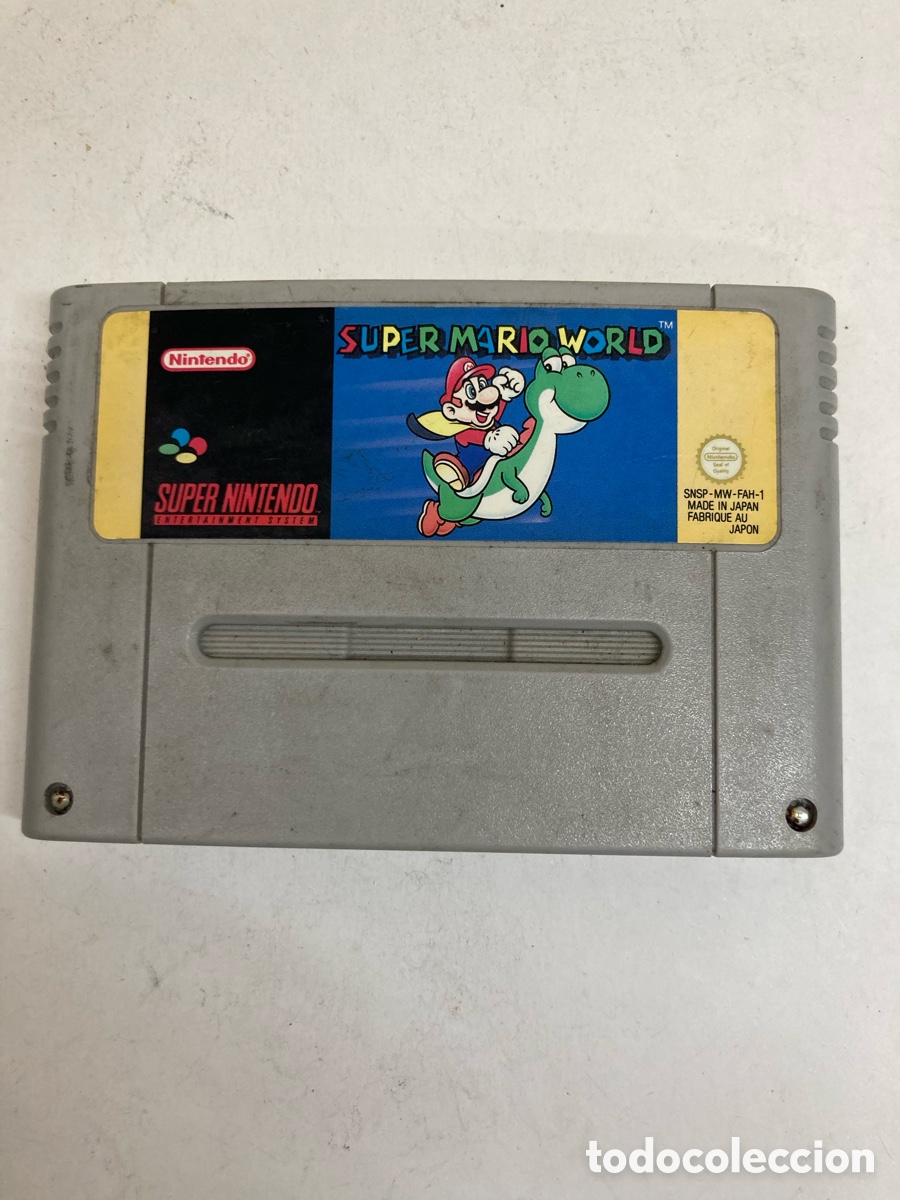 Videojuegos y Consolas: Juego Super Mario World para la consola Super Nintendo Entertainment System