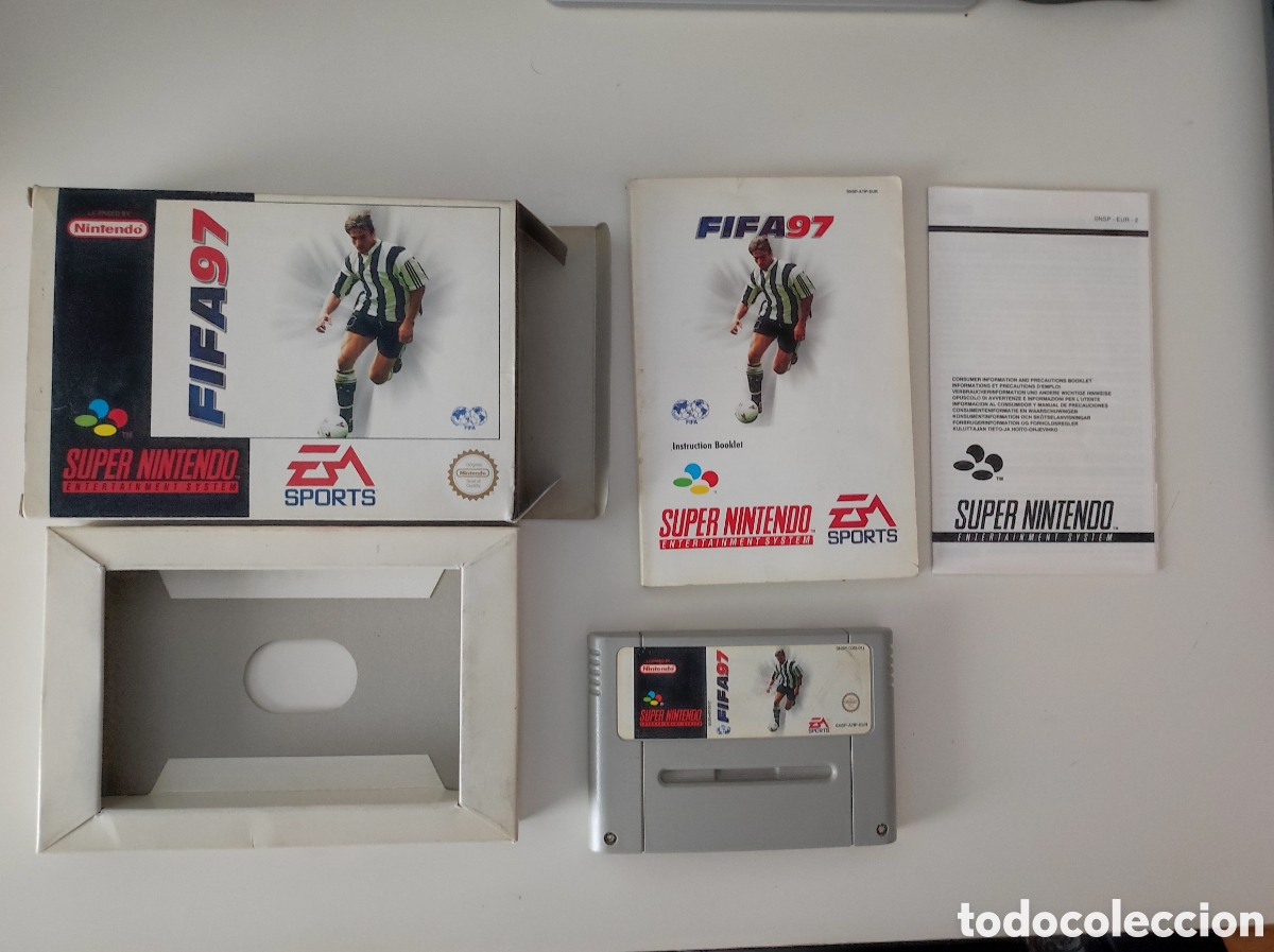 Videojuegos y Consolas: FIFA 97' Super Nintendo completo