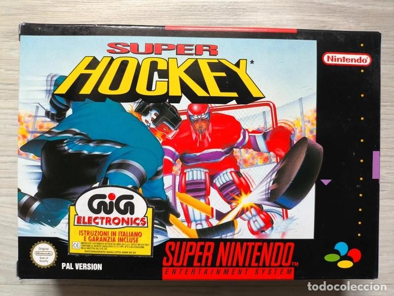 Videojuegos y Consolas: Juego Super Hockey Super Nintendo Snes pal nuevo