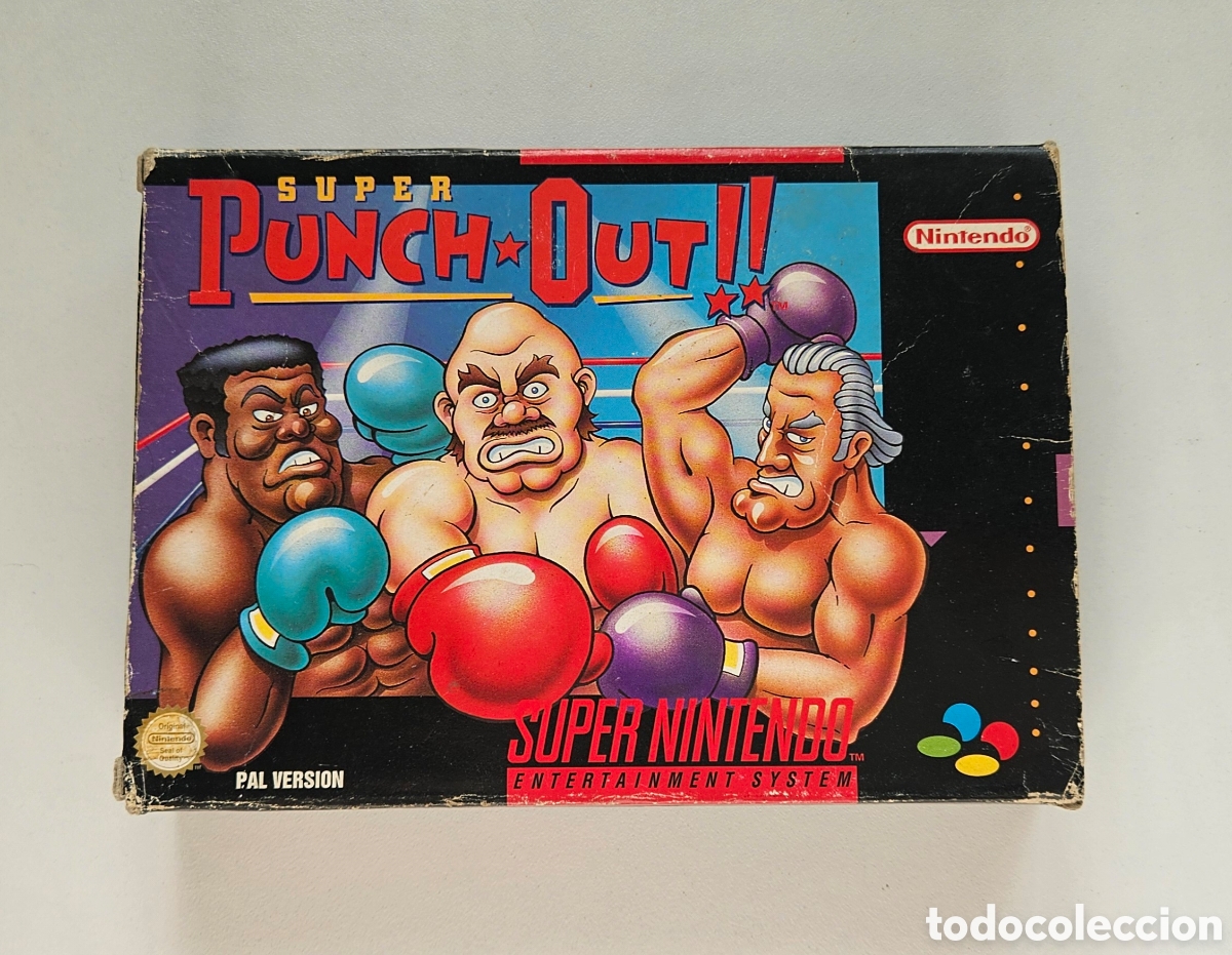 Videojuegos y Consolas: Super Punch Out Pal Espa&ntilde;a Super Nintendo