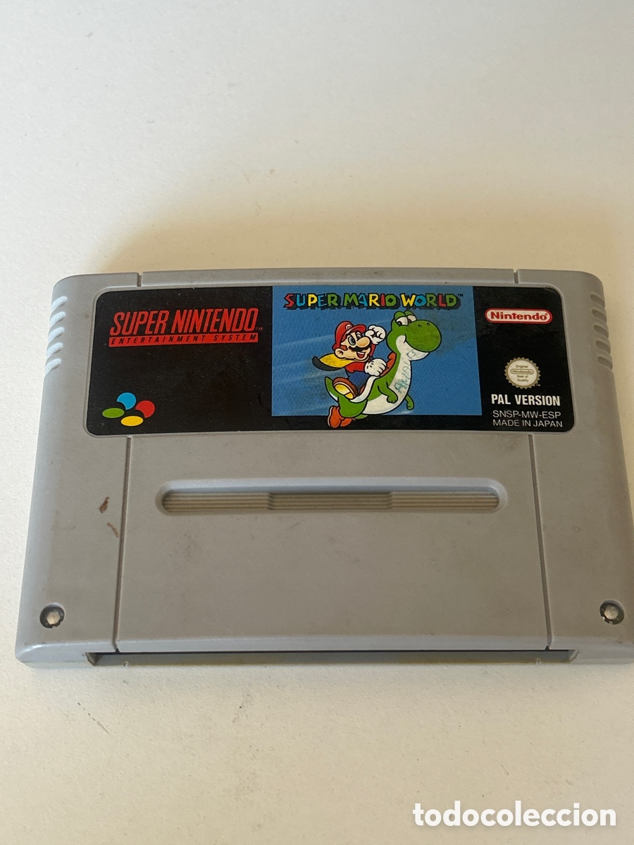 Jeux Vid&eacute;o et Consoles: Juego s&uacute;per Nintendo - s&uacute;per Mario world -