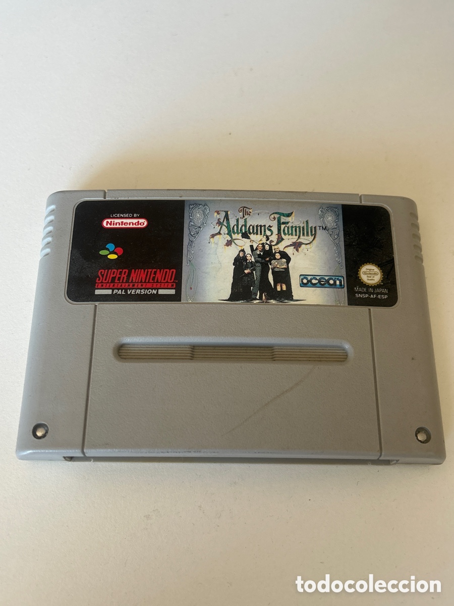 Jeux Vid&eacute;o et Consoles: Juego S&uacute;per Nintendo - THE ADDAMS FAMILY -