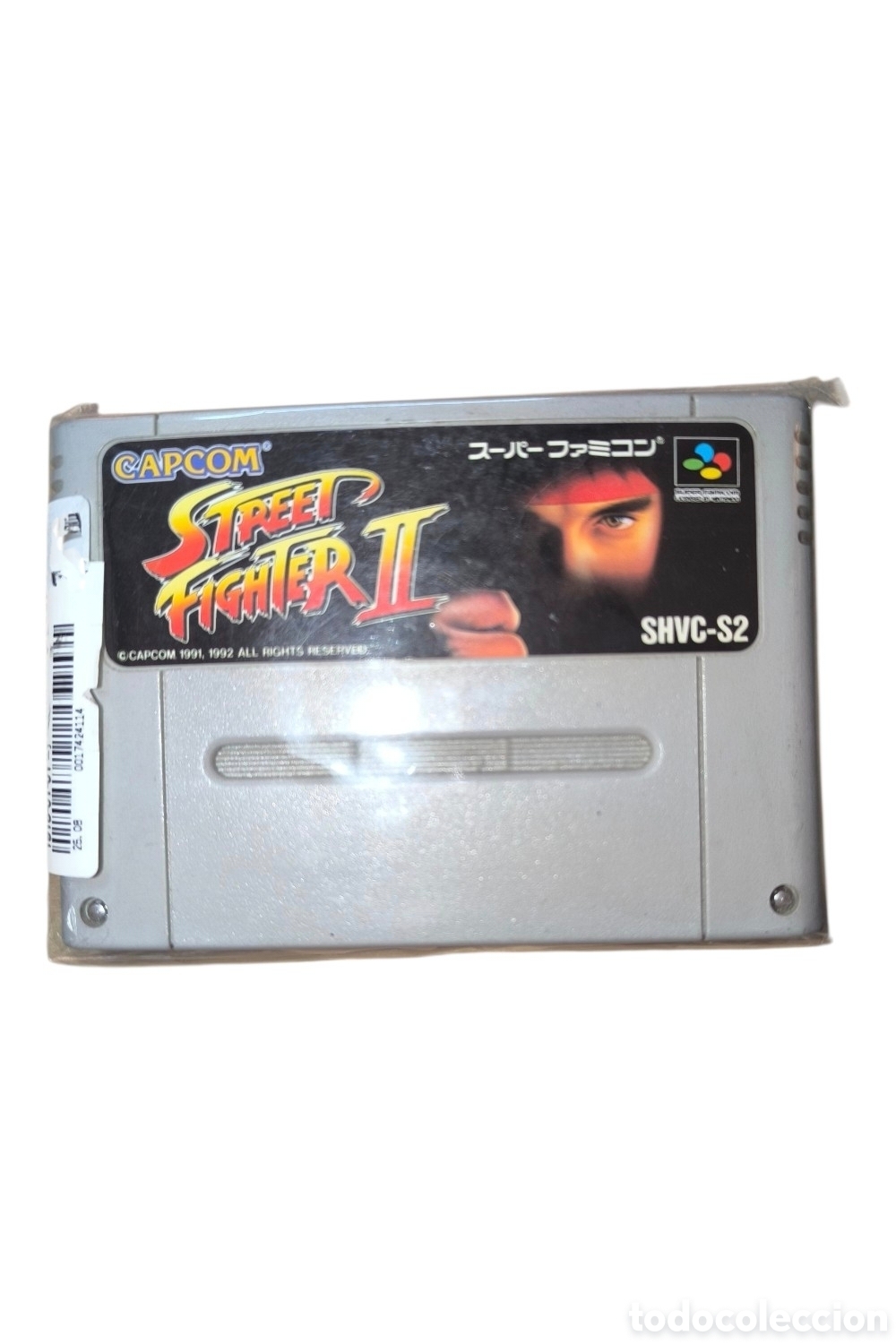 Videojuegos y Consolas: juego versi&oacute;n japonesa Street Fighter II para la consola Super Famicom Supernintendo