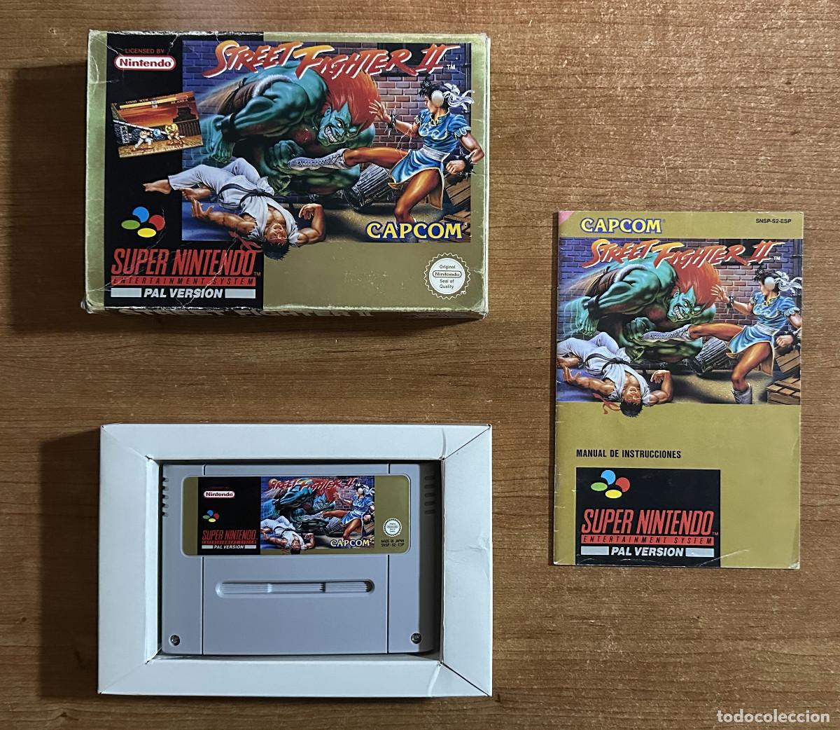 Videojuegos y Consolas: Street Fighter II SNES PAL ESP