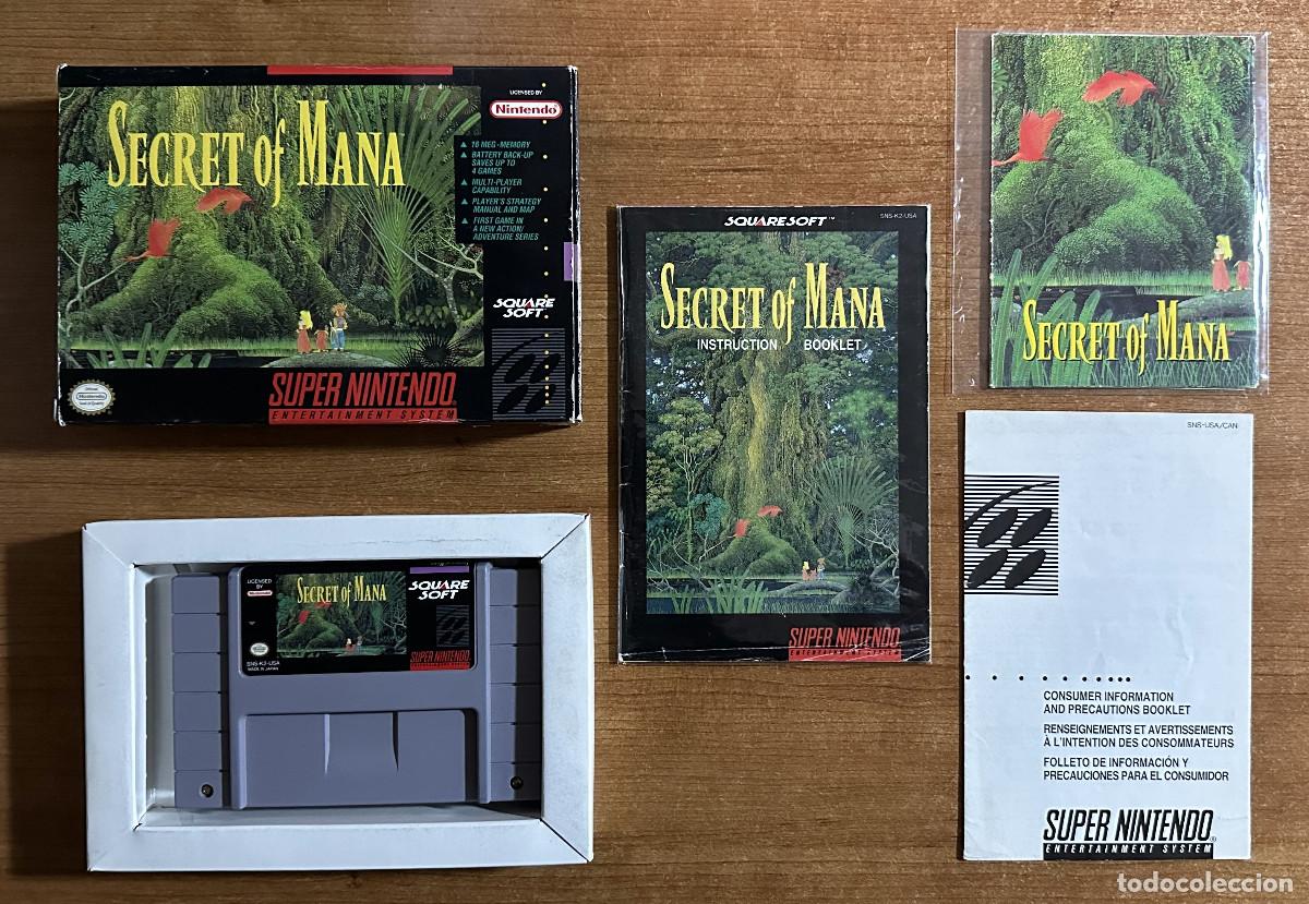 Video Games and Consoles: Secret of Mana SNES NTSC USA
