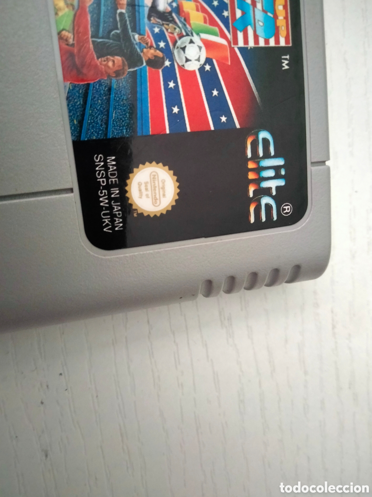 Videojuegos y consolas: World cup striker Super Nintendo Pal - Foto 2
