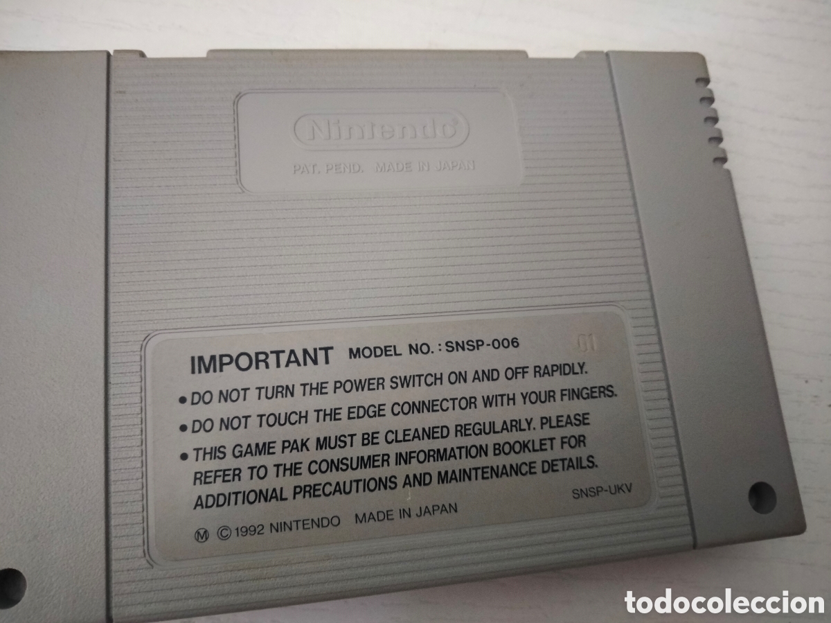 Videojuegos y consolas: World cup striker Super Nintendo Pal - Foto 3