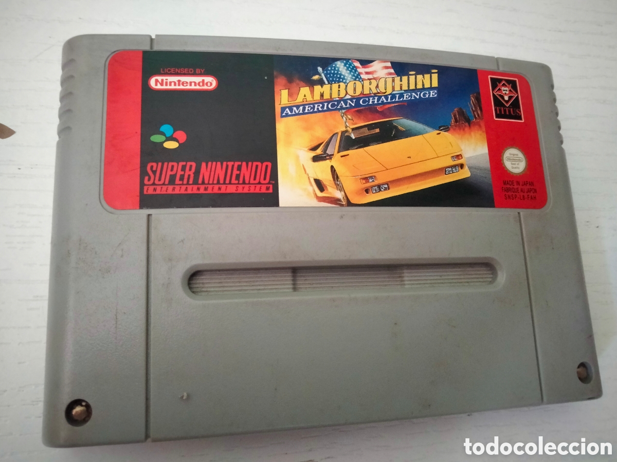Videojuegos y Consolas: Lamborghini American Challenge Super Nintendo Pal