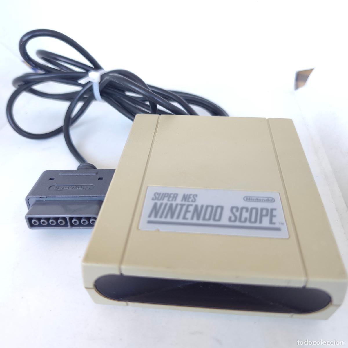 Videojuegos y Consolas: SUPER SCOPE. Receptor de Infrarrojos para Super NES Nintendo Scope Accesorios SNES. SNPSP-014