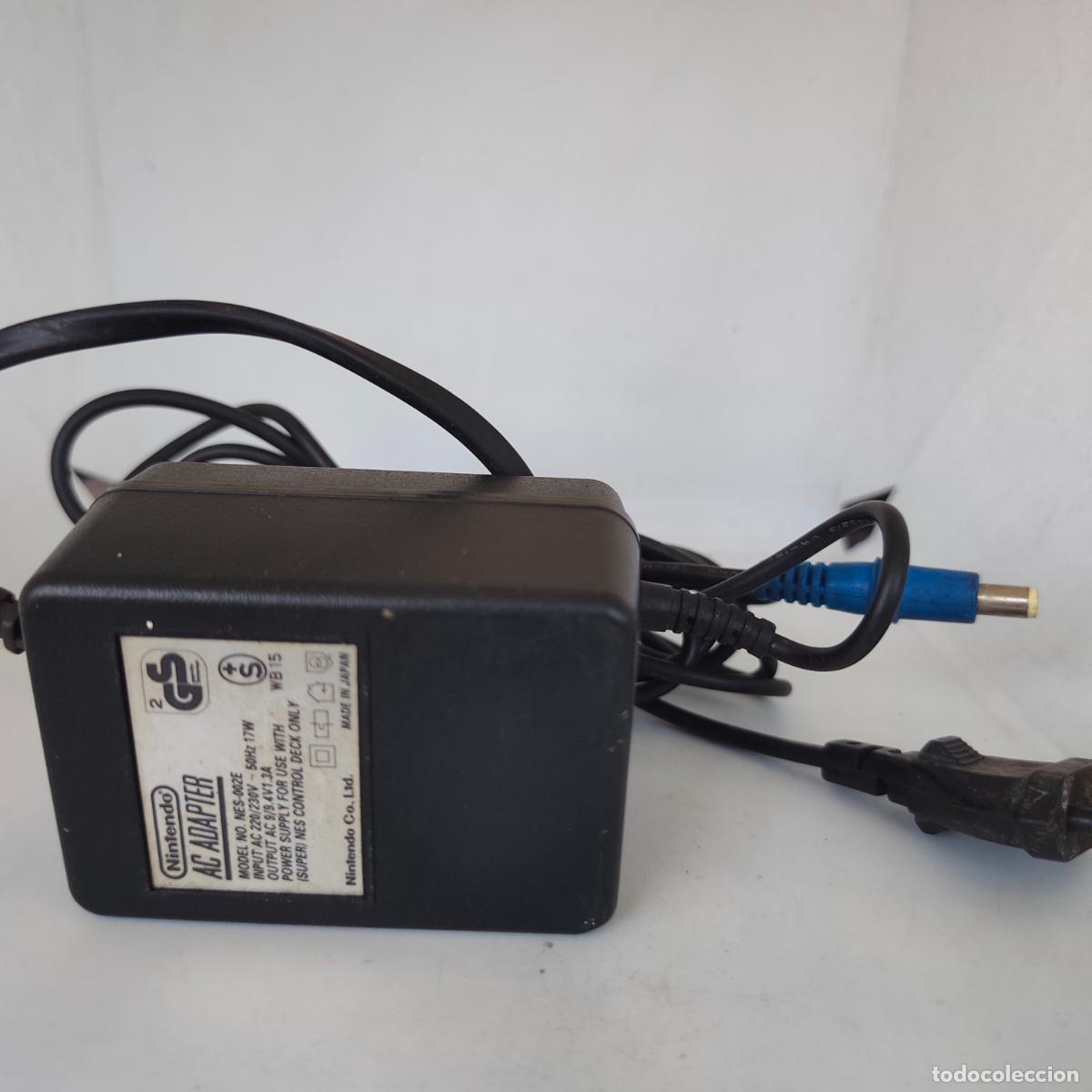 Videojuegos y Consolas: Nintendo AC ADAPTER : MODEL NO. NES-002E SNES SUPERNINTENDO CARGADOR ALIMENTADOR