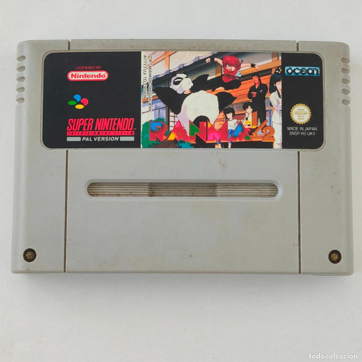 Videojuegos y Consolas: Ranma 1/2 Juego Super Nintendo SNES NES PAL cartucho