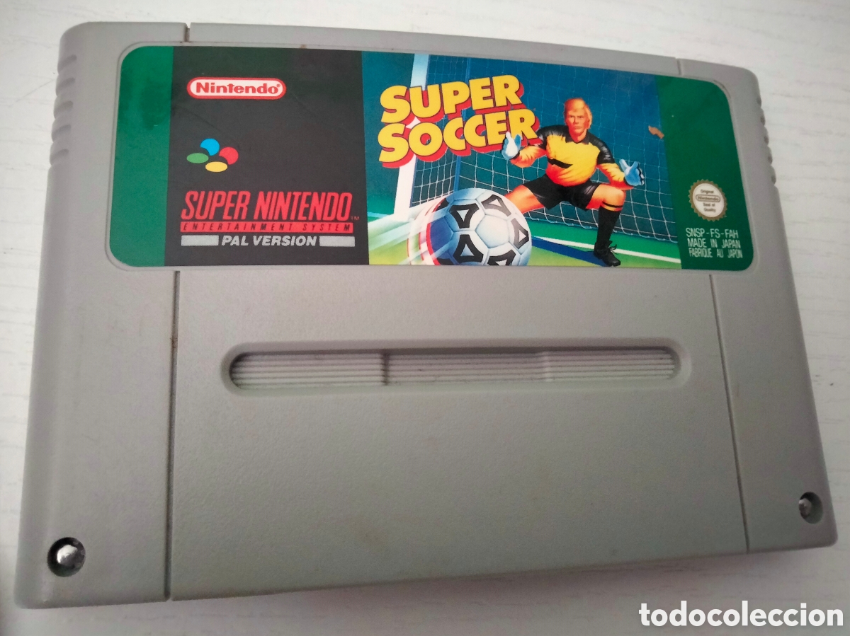 Videojuegos y Consolas: Super Soccer Super Nintendo Pal