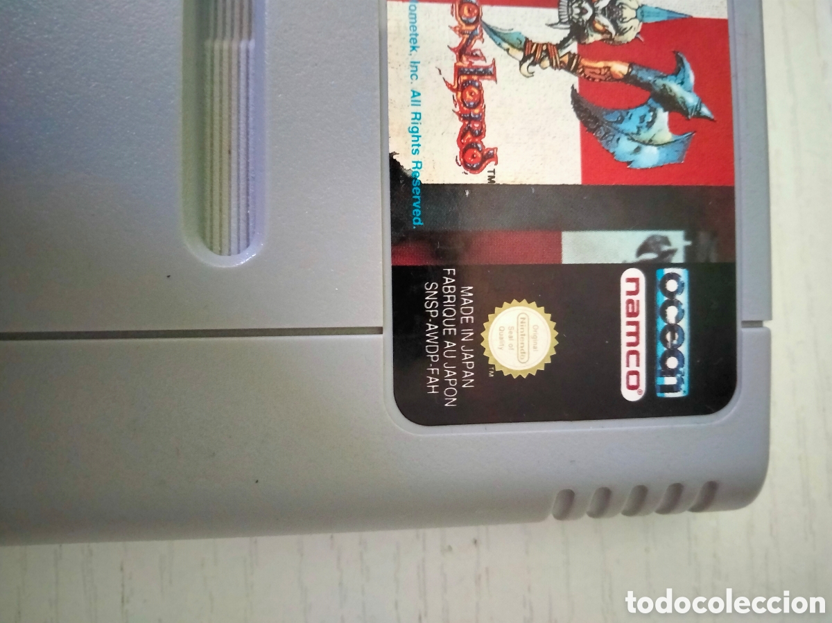 Videojuegos y consolas: Weapon lord S&uacute;per Nintendo Pal - Foto 2