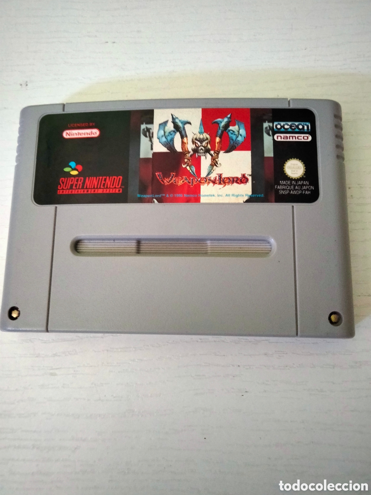 Videojuegos y consolas: Weapon lord S&uacute;per Nintendo Pal - Foto 1