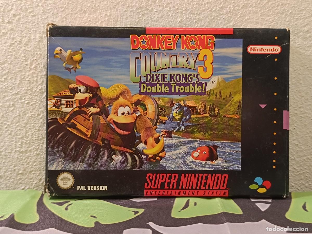 Videojuegos y Consolas: Donkey Kong Country 3 Pal Esp Snes