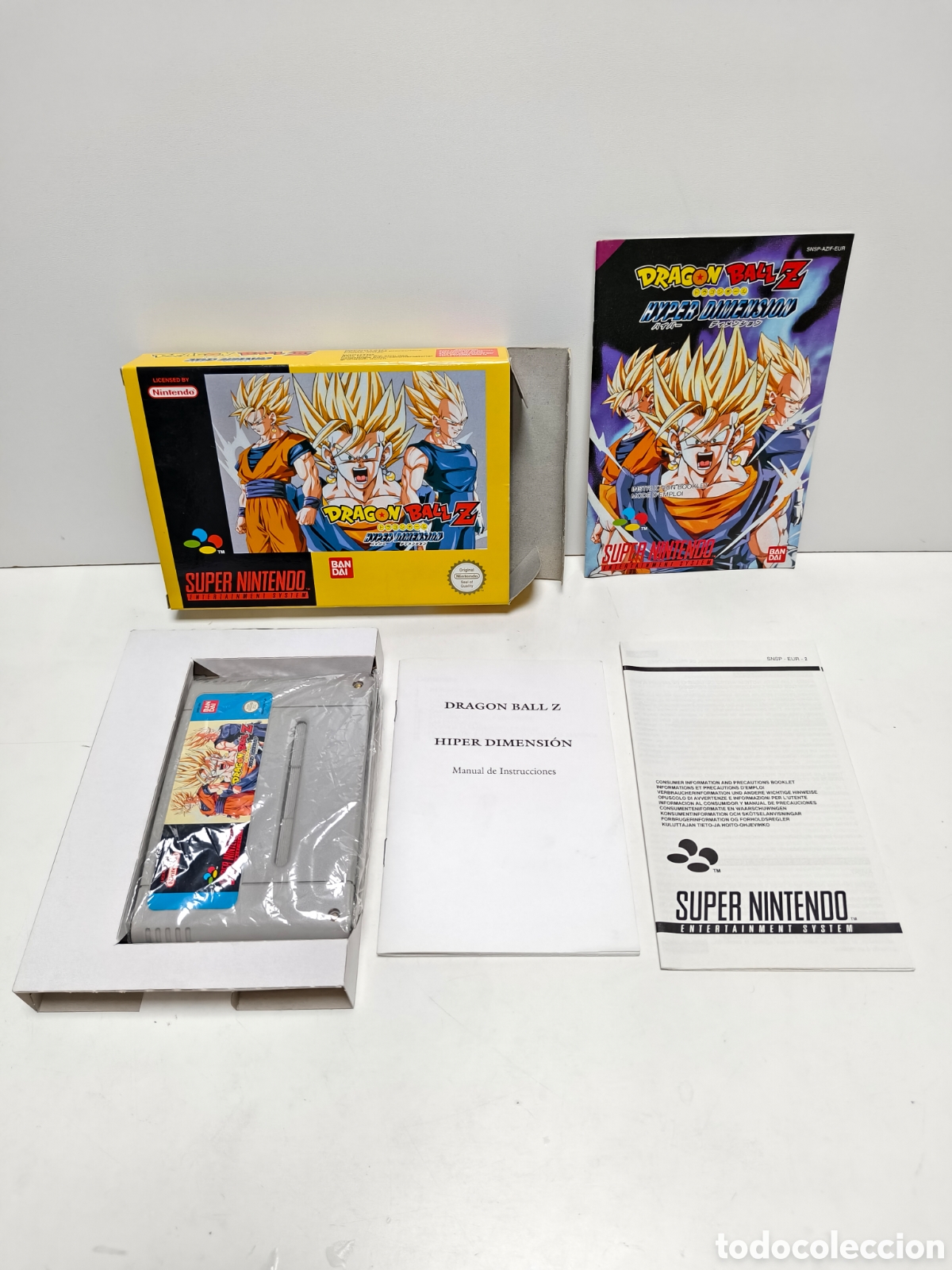 Videojuegos y Consolas: Dragon Ball Z Hyper Dimension super nintendo snes