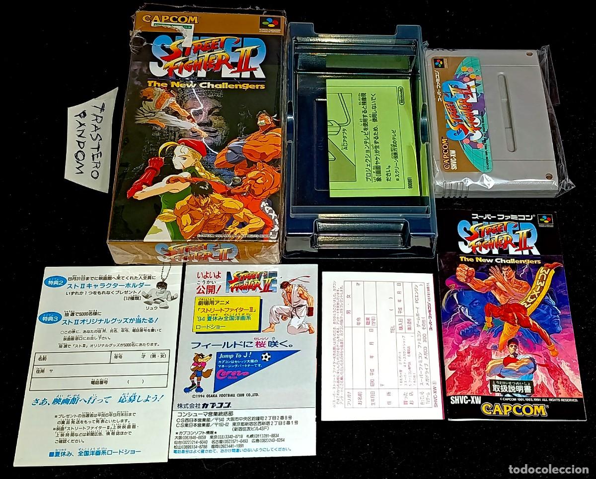 Videojuegos y Consolas: SUPER STREET FIGHTER 2 II THE NEW CHALLENGERS SUPER FAMICOM SNES SUPER NINTENDO JAP