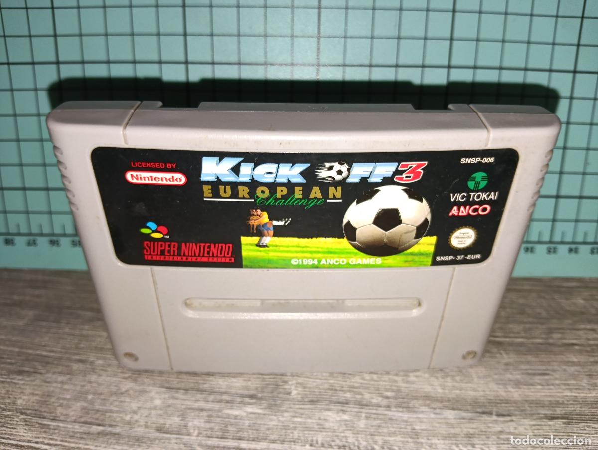 Videojuegos y Consolas: Juego Kick off 3 european Challenge Snes Super nintendo PAL