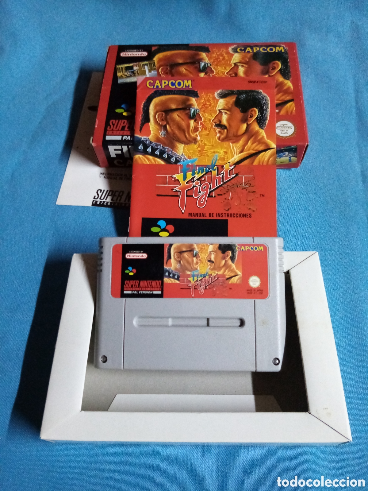 Videojuegos y Consolas: Juego super Nintendo final fight