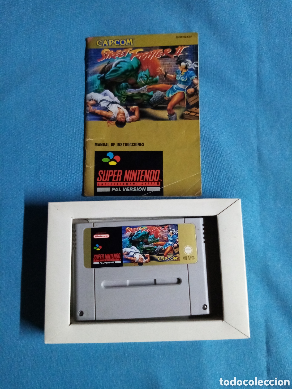 Videojuegos y Consolas: Juego super Nintendo street fighter 2