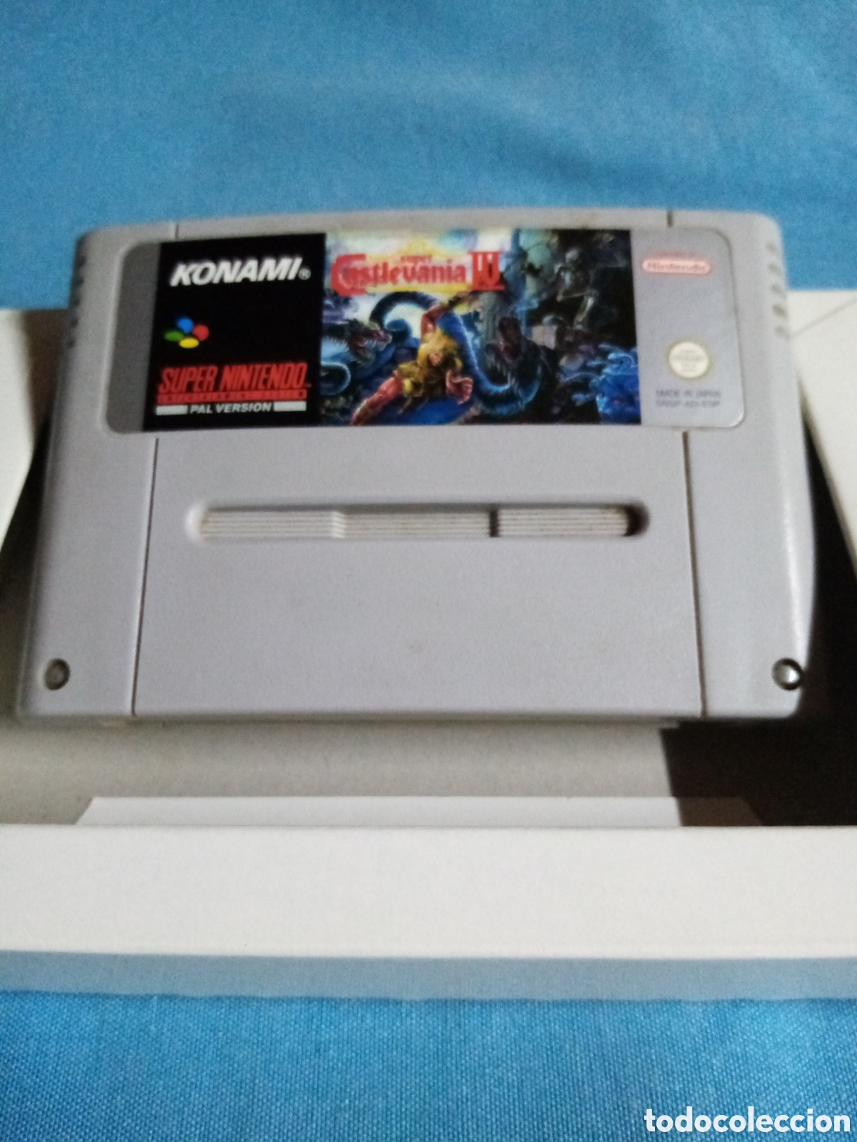 Videojuegos y Consolas: Juego super Nintendo super castlevania 4