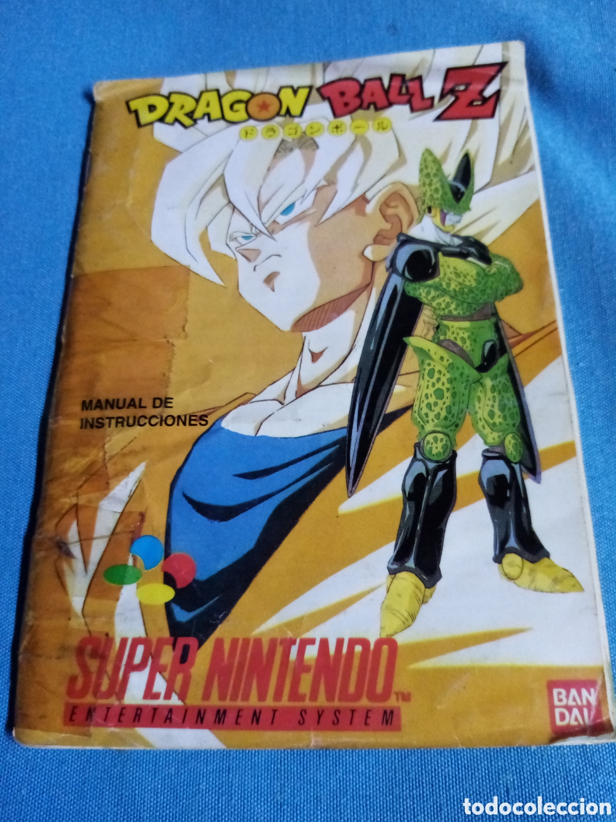 Videojuegos y Consolas: Instrucciones super Nintendo drag&oacute;n ball z