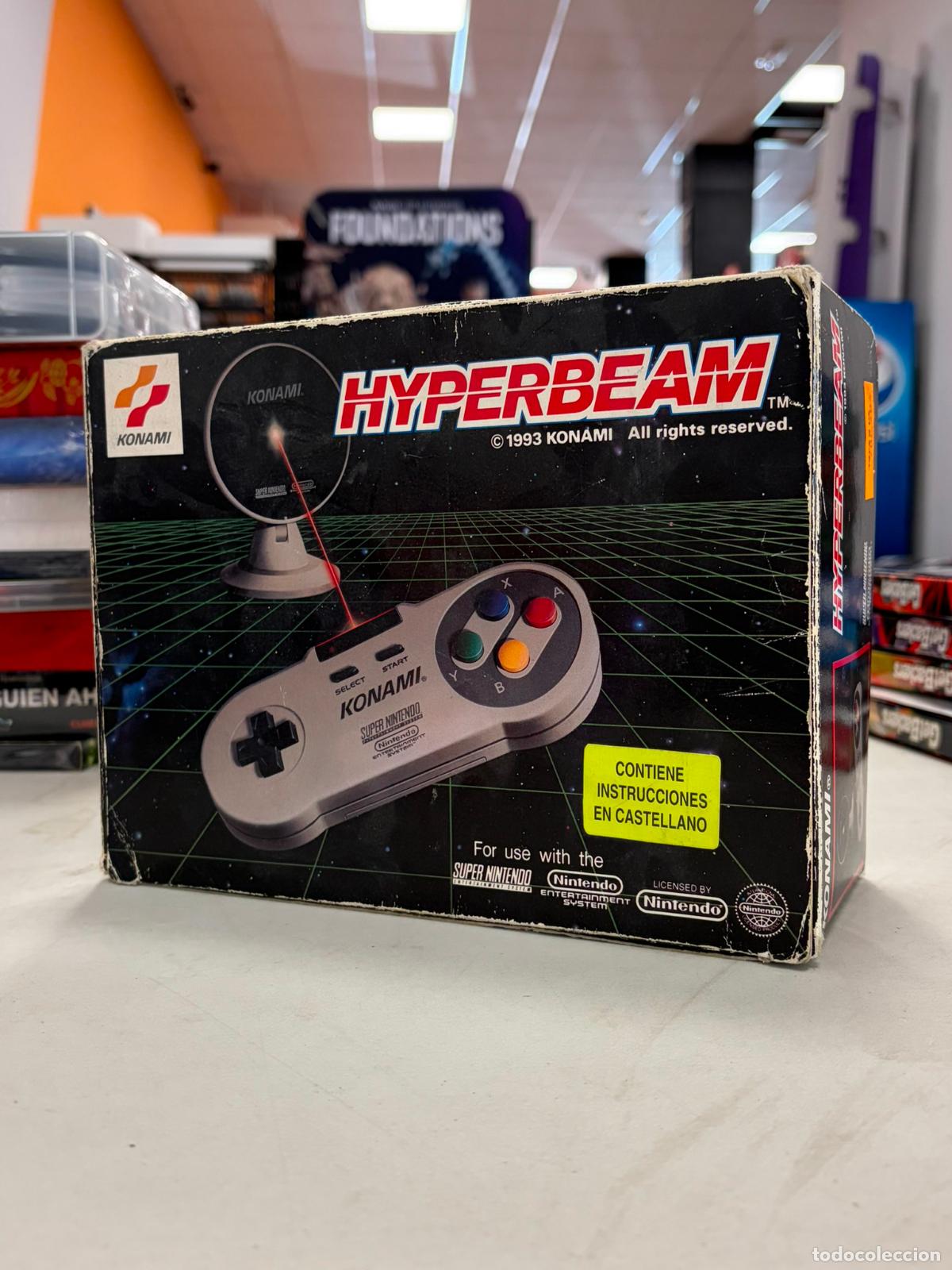Videojuegos y consolas: Mando Hyperbeam - Super nintendo SNES - PAL - Foto 1