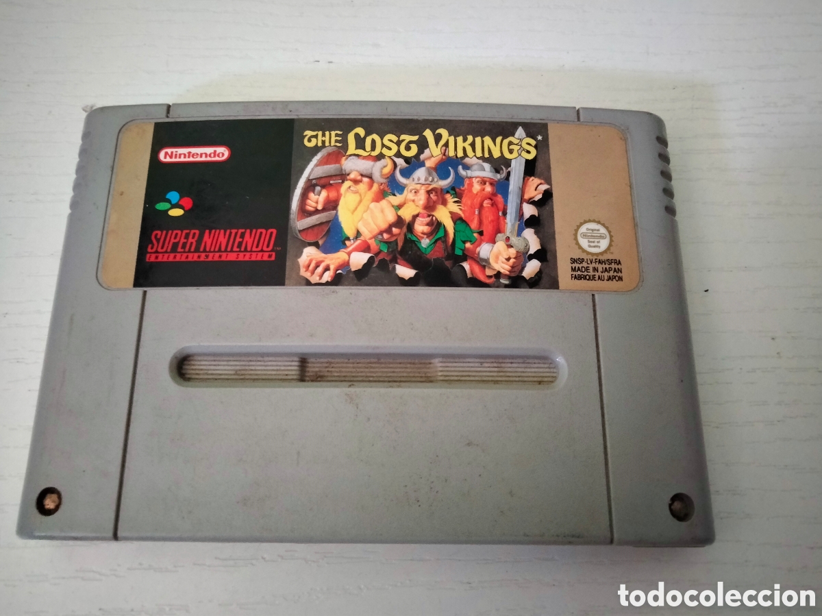 Videojogos e Consolas: The Lost Vikings. S&uacute;per Nintendo. Pal B