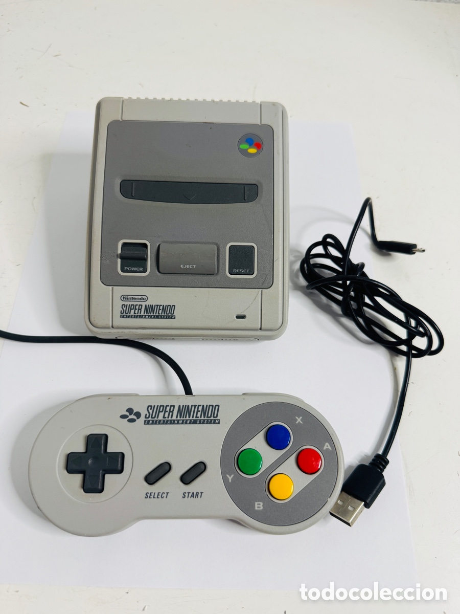 Videojuegos y consolas: Super Nintendo Mini Classics no cable Hdmi - Foto 8