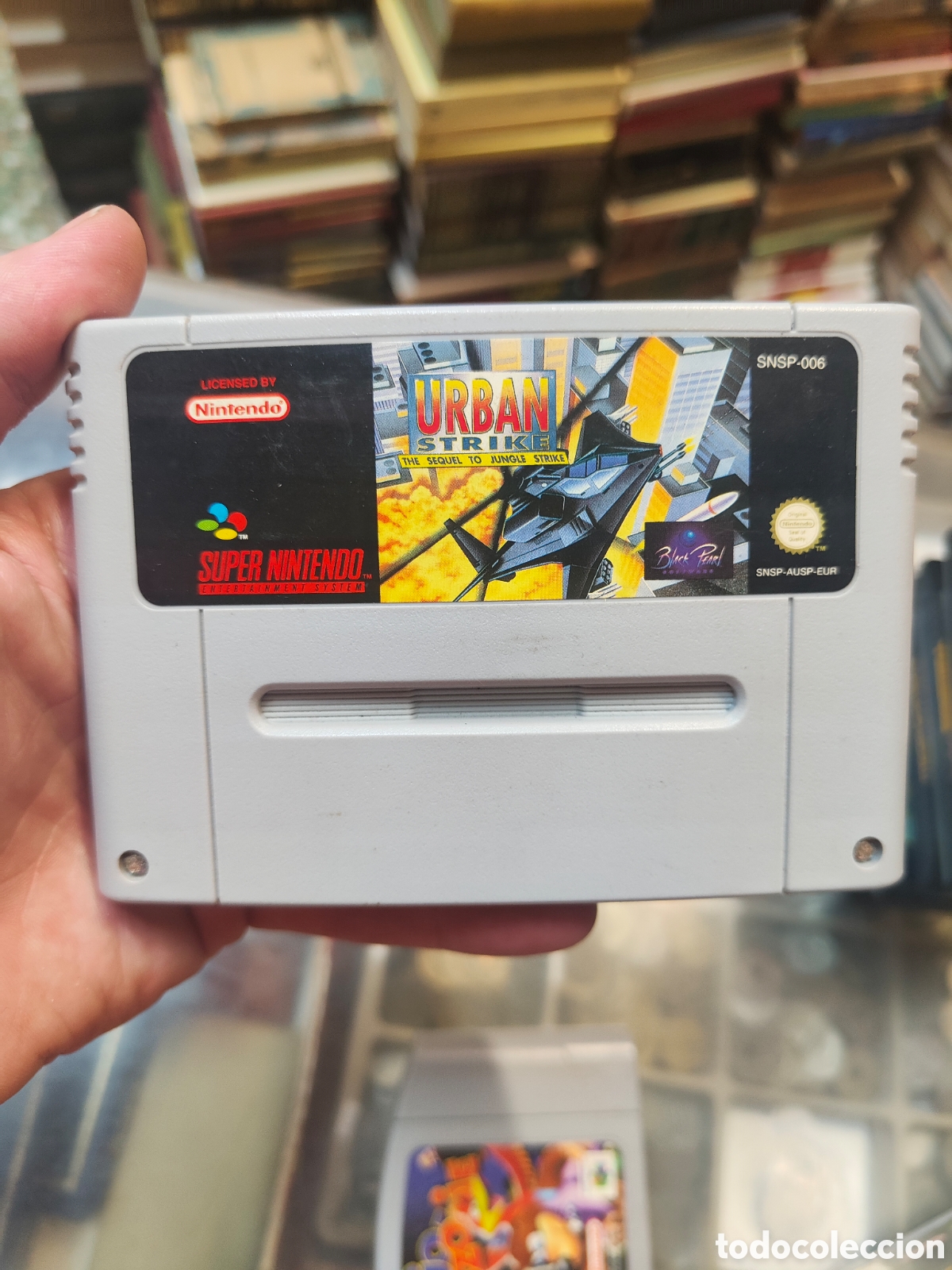 Videojuegos y Consolas: Video juego urban strike super Nintendo