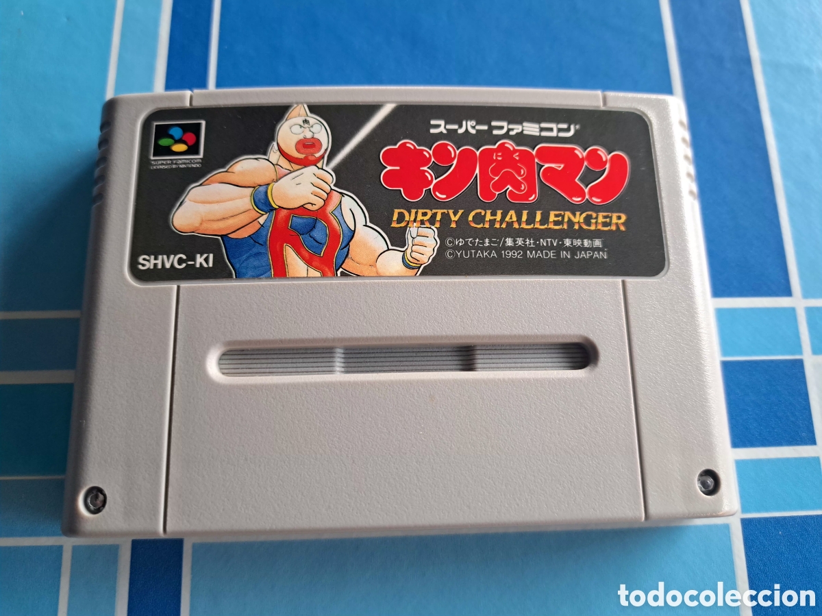Videojuegos y Consolas: JUEGO KINNIKUMAN DIRTY CHALLENGE MUSCULMAN SUPER FAMICOM VERSION JAPONESA SUPER NINTENDO SUPERNES SN