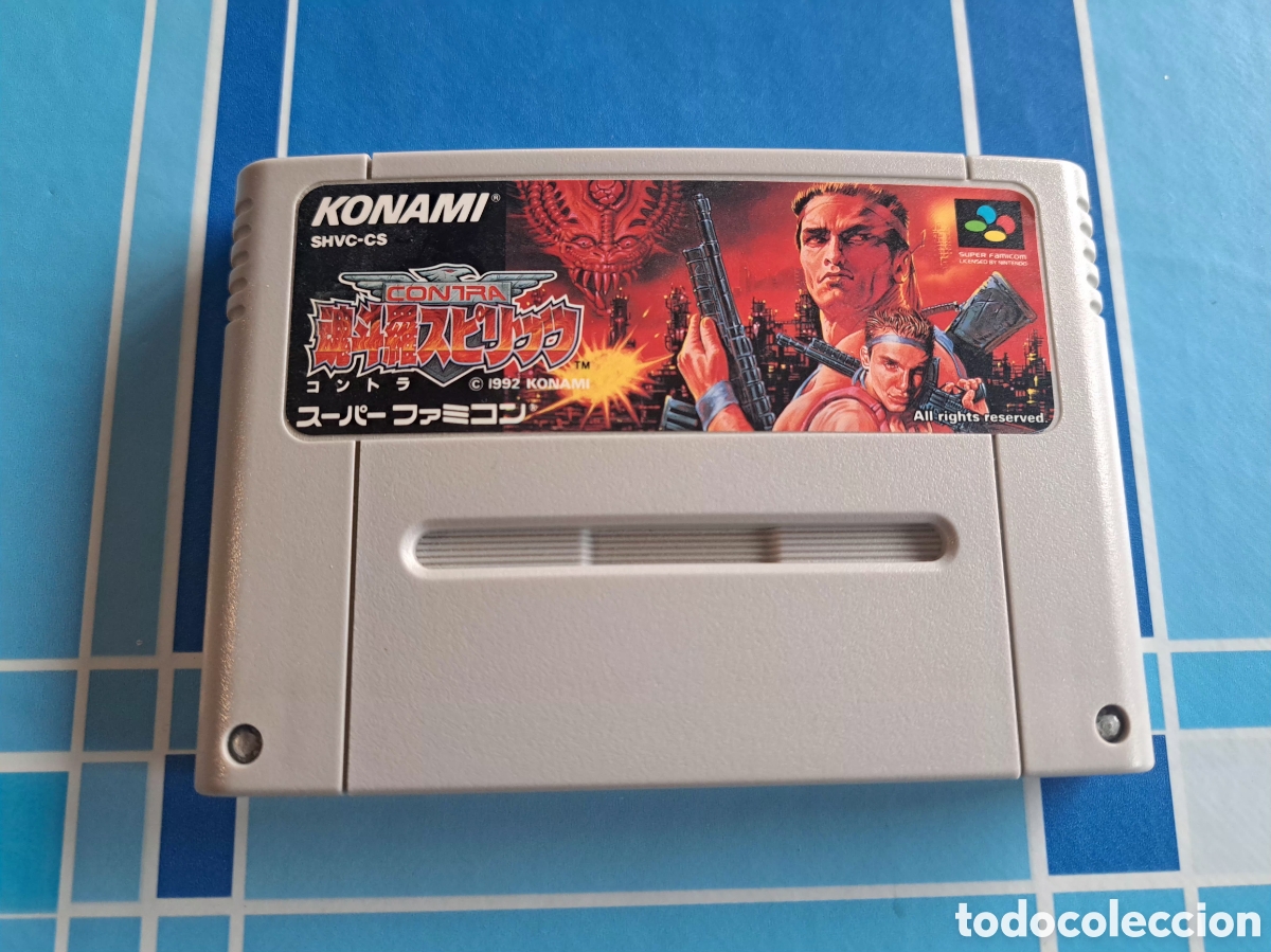 Videojuegos y Consolas: JUEGO CONTRA 3 PROBOTECTOR SUPER FAMICOM VERSION JAPONESA SUPER NINTENDO SUPERNES SN