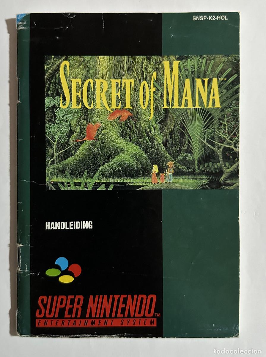 Videojuegos y consolas: Secret of Mana SNES PAL HOL