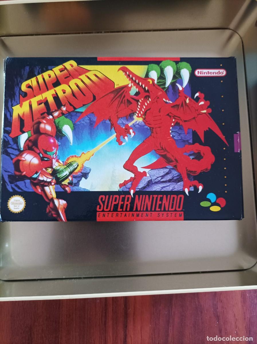 Videospiele und Konsolen: Juego super Nintendo supermetroid.