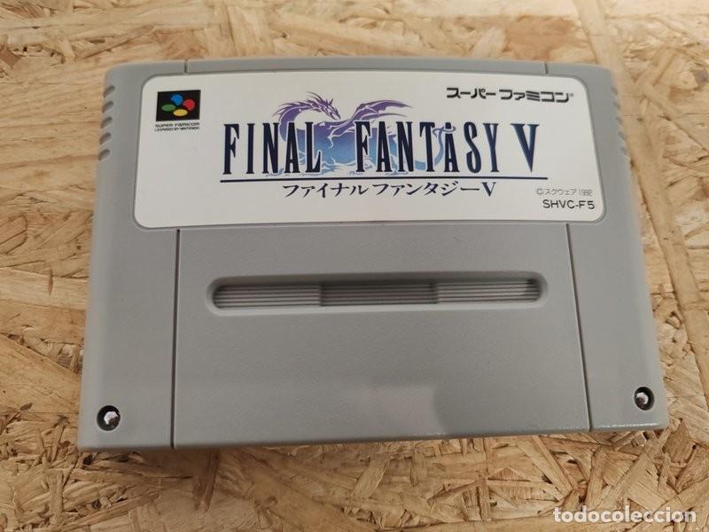 Videojuegos y consolas: Final Fantasy V Super Famicom Cartucho RPG Jap&oacute;n