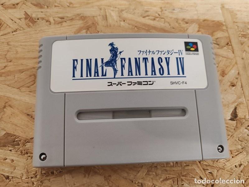 Videojuegos y consolas: Cartucho Final Fantasy IV Super Famicom RPG Jap&oacute;n