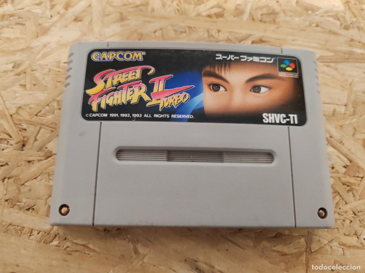 Videojuegos y consolas: Street Fighter II Turbo Super Famicom Jap&oacute;n