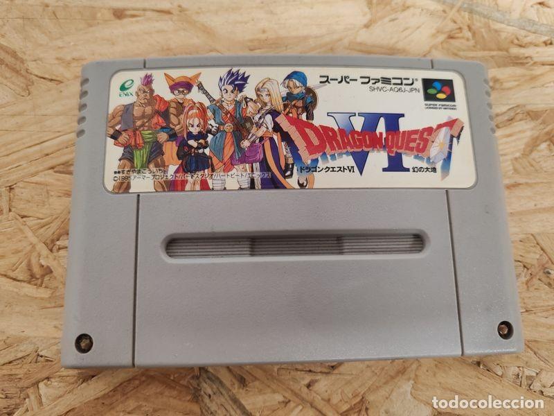 Videojuegos y consolas: Cartucho Dragon Quest VI Super Famicom Jap&oacute;n