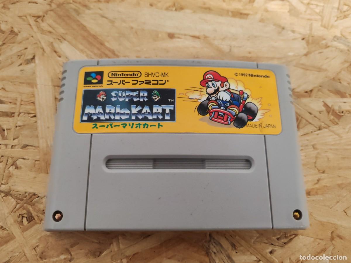Videojuegos y consolas: Super Mario Kart Super Famicom Jap&oacute;n