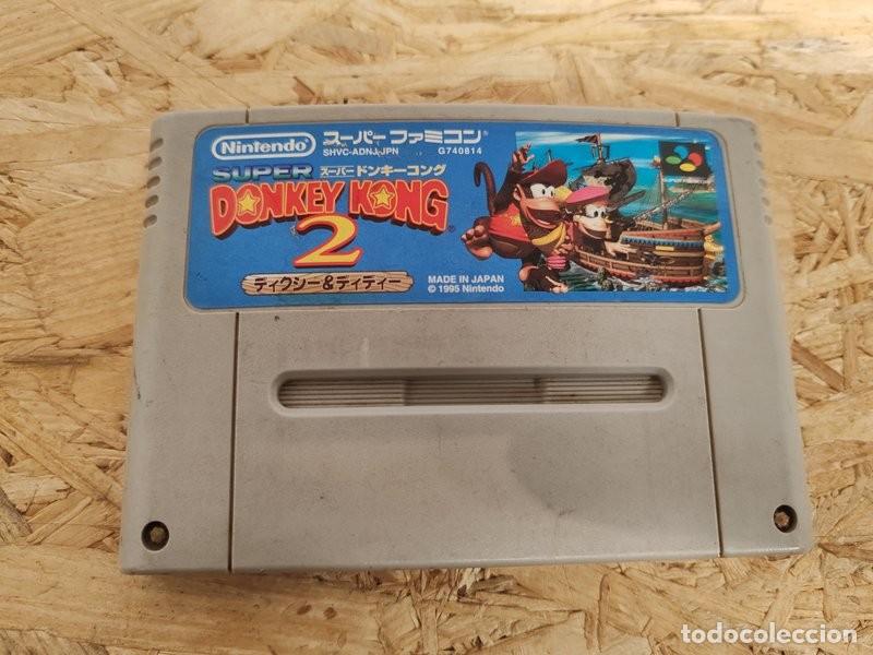 Videojuegos y consolas: Cartucho Donkey Kong 2 Super Famicom Nintendo Jap&oacute;n