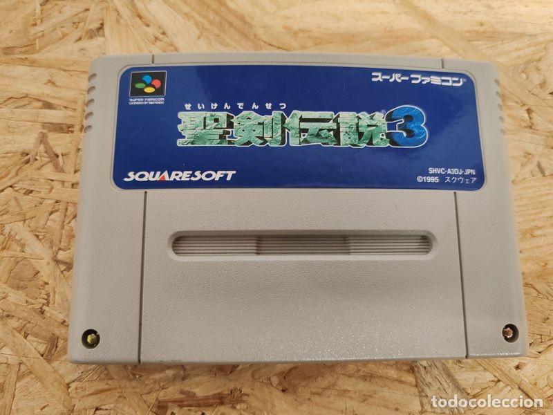 Videojuegos y consolas: Seiken Densetsu 3 Super Famicom (Trials of Mana) Jap&oacute;n