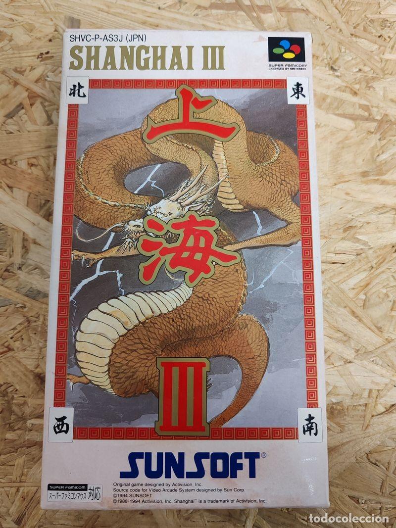 Videojuegos y consolas: Shanghai III 3 Super Famicom JAp&oacute;n