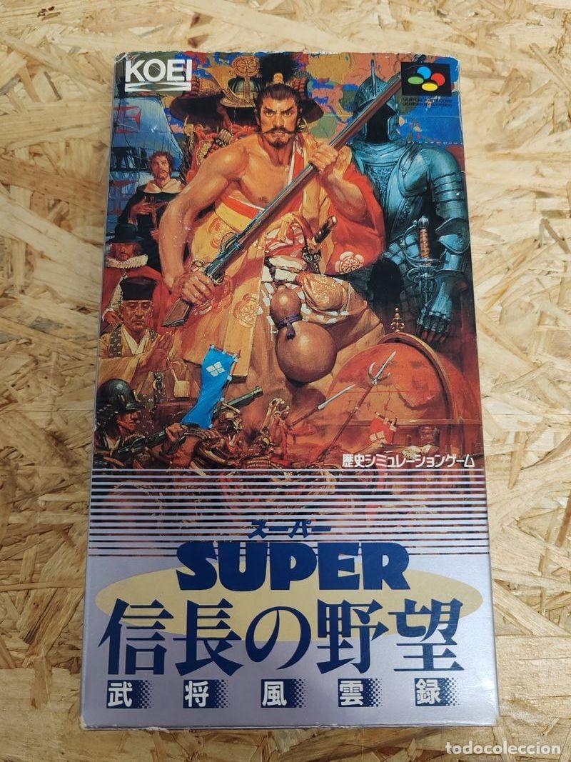 Videojuegos y consolas: Super Nobunaga no Yabō: Bushō Fūunroku Super Famicom Jap&oacute;n