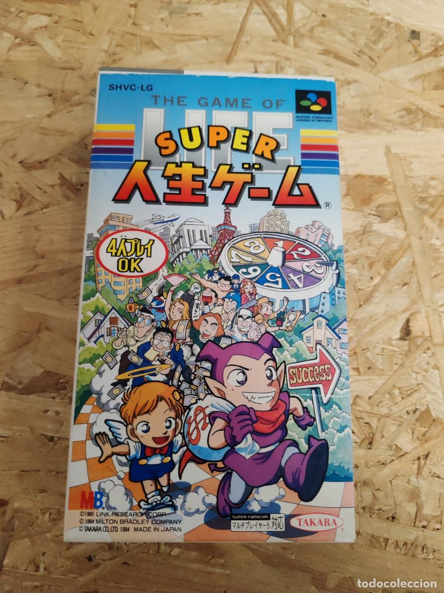 Videojuegos y consolas: Super Jinsei Game Super Famicom Jap&oacute;n