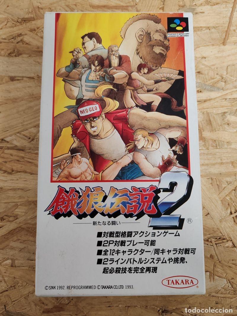 Videojuegos y consolas: Fatal Fury 2 Super Famicom SNK Jap&oacute;n