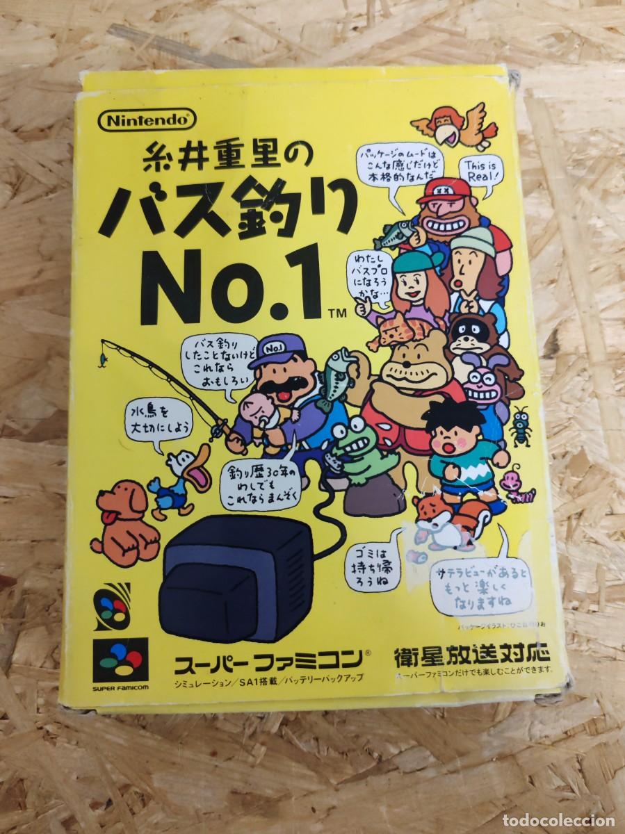 Videojuegos y consolas: Itoi Shigesato no Bass Tsuri No.1 Super Famicom Jap&oacute;n