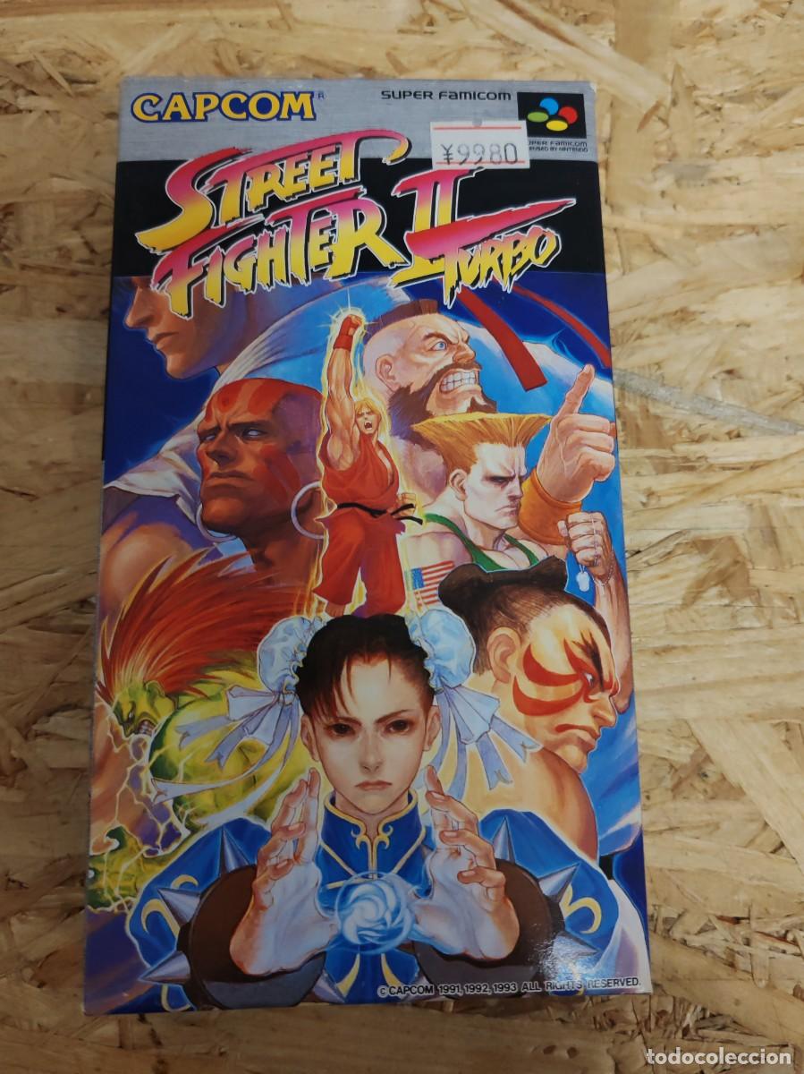 Videojuegos y consolas: Street Fighter II Turbo Super Famicom Jap&oacute;n